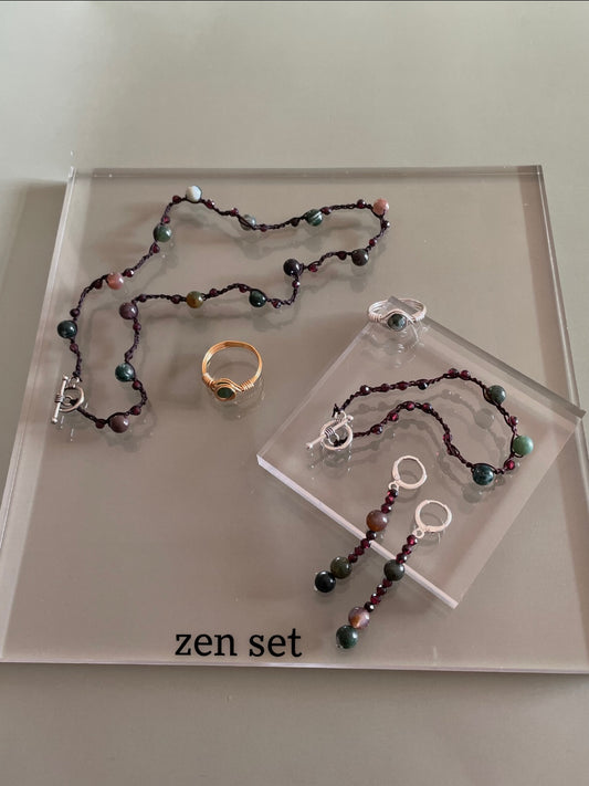 beaded jewelry set