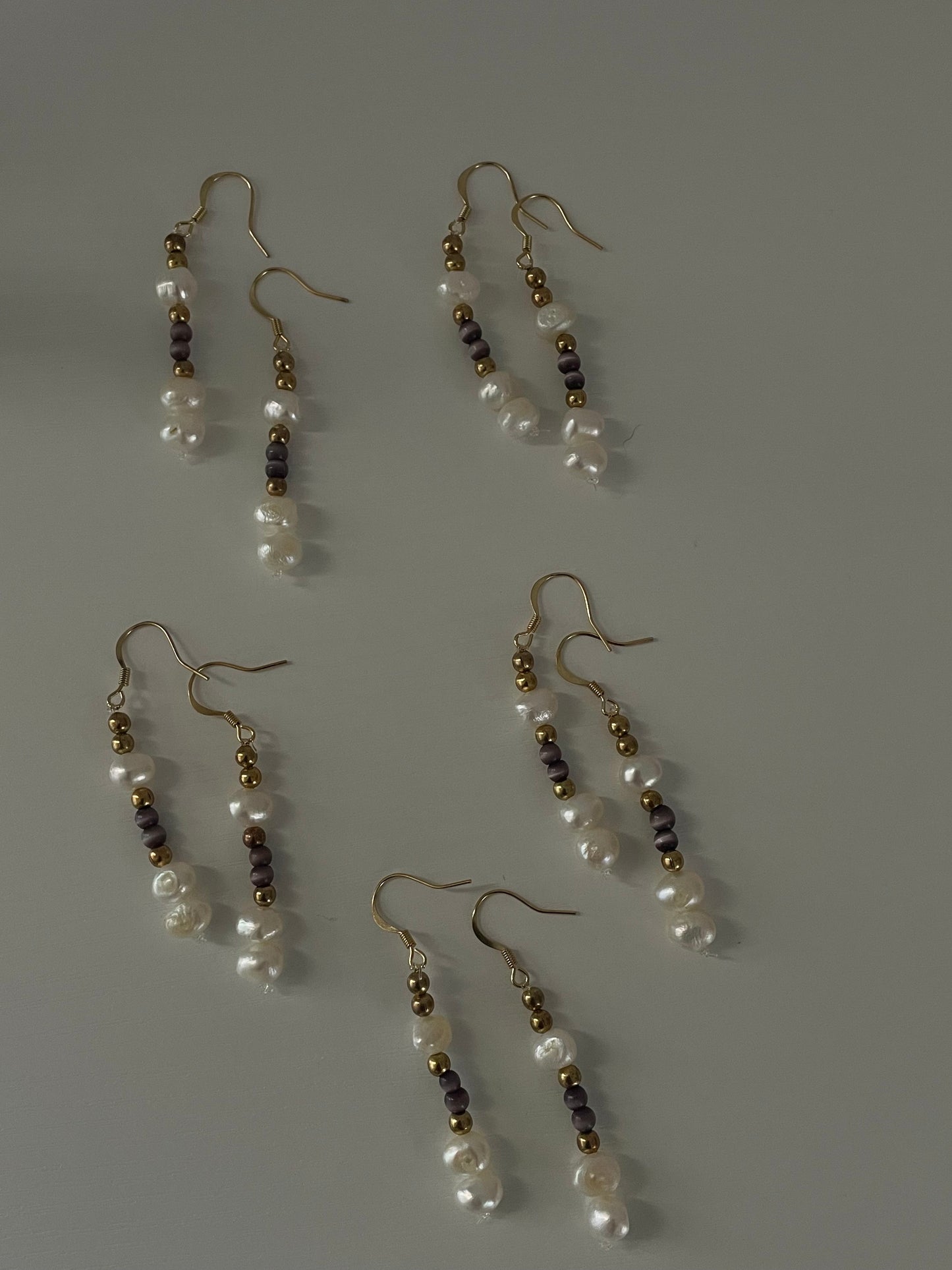 pearl earrings