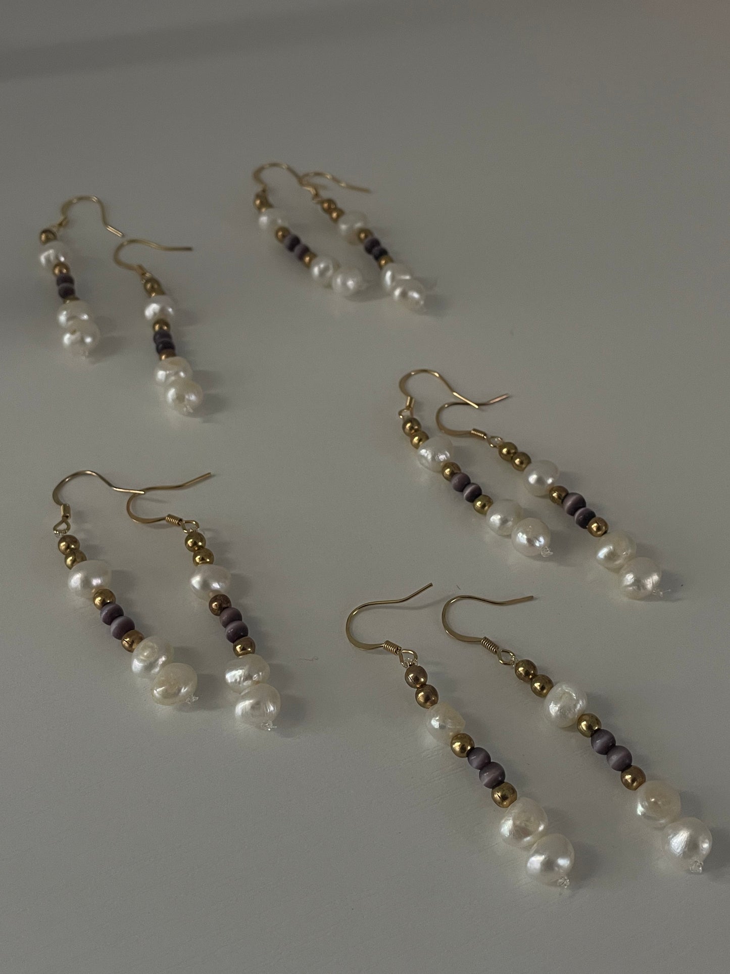 pearl earrings